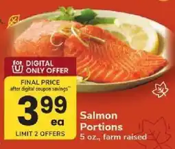 ACME Salmon Portions offer