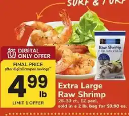 ACME Extra Large Raw Shrimp offer