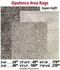 Ocean State Job Lot Opulence Area Rugs offer