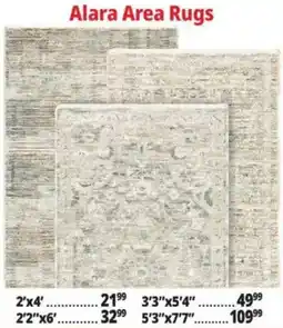 Ocean State Job Lot Alara Area Rugs offer
