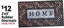 Ocean State Job Lot Rubber Doormats offer