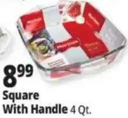 Ocean State Job Lot Pyrex square with handle offer