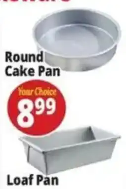Ocean State Job Lot Your Choice Round Cake Pan or Loaf Pan offer
