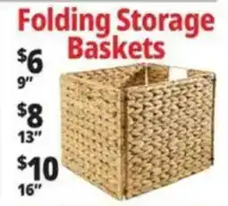 Ocean State Job Lot Folding Storage Baskets offer