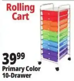 Ocean State Job Lot Rolling Cart offer