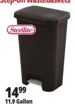 Ocean State Job Lot Sterilite step-on wastebasket offer