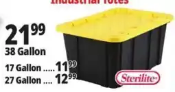 Ocean State Job Lot Sterilite industrial totes offer