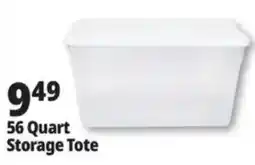 Ocean State Job Lot 56 Quart Storage Tote offer