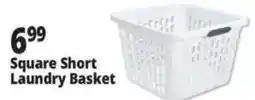 Ocean State Job Lot Square Short Laundry Basket offer