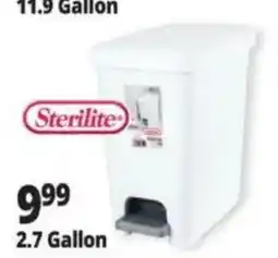 Ocean State Job Lot Sterilite trash can offer