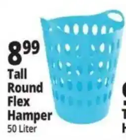 Ocean State Job Lot Tall Round Flex Hamper offer