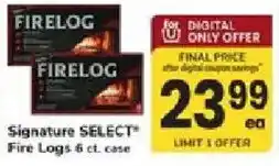 ACME Signature Select Fire Logs offer