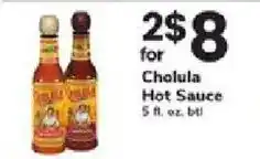 ACME Cholula Hot Sauce offer