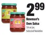 Sentry Newman's Own Salsa offer