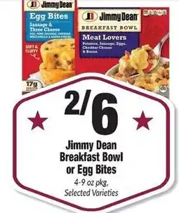 Sentry Jimmy Dean Breakfast Bowl or Egg Bites offer