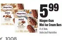 Haagen-Dazs mini ice cream bars