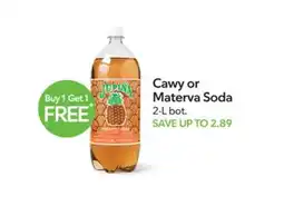 Publix Cawy or Materva Soda offer