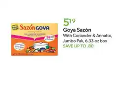Publix Goya Sazón offer