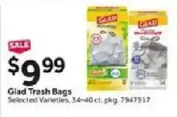 Stop&Shop Glad Trash Bags offer
