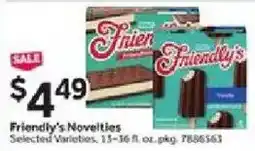 Stop&Shop Friendly's Novelties offer