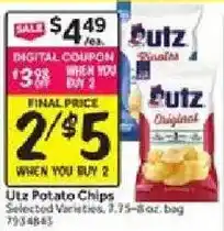 Stop&Shop Utz Potato Chips offer