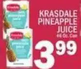 C Town Krasdale pineapple juice offer