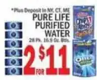 C Town Pure Life Purified Water offer