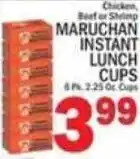 C Town Maruchan instant lunch cups offer