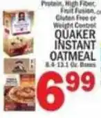 C Town Quaker instant oatmeal offer