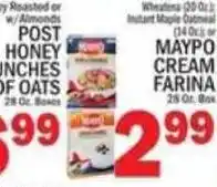 C Town Post honey bunches of oats offer