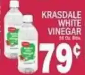 C Town Krasdale white vinegar offer