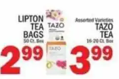 Lipton tea bags