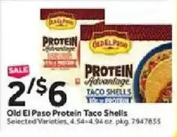 Stop&Shop Old El Paso Protein Taco Shells offer