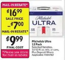 Stop&Shop Michelob Ultra offer