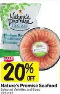 Stop&Shop Nature's Promise Seafood offer