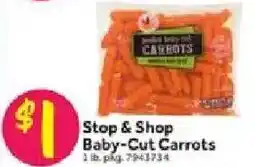 Stop&Shop Stop & Shop Baby-Cut Carrots offer