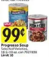 Stop&Shop Progresso Soup offer