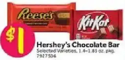 Stop&Shop Hershey's Chocolate Bar offer