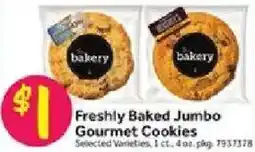 Stop&Shop Bakery Freshly Baked Jumbo Gourmet Cookies offer