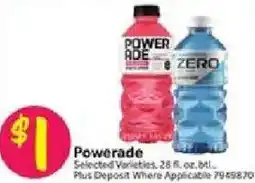 Stop&Shop Powerade offer