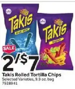 Stop&Shop Takis Rolled Tortilla Chips offer