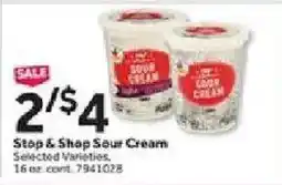 Stop&Shop Stop & Shop Sour Cream offer