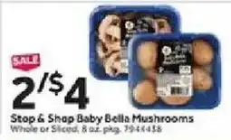 Stop&Shop Stop & Shop Baby Bella Mushrooms offer