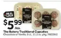 Stop&Shop The Bakery Traditional Cupcakes offer