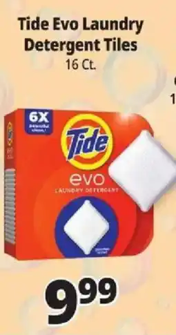 Ocean State Job Lot Tide Evo Laundry Detergent Tiles offer