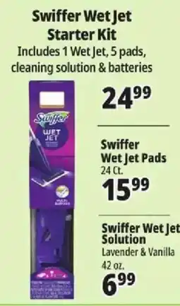 Ocean State Job Lot Swiffer Wet Jet Starter Kit offer