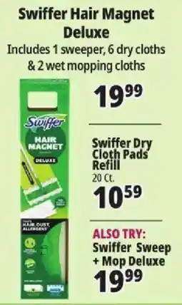 Ocean State Job Lot Swiffer Hair Magnet Deluxe offer