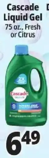Ocean State Job Lot Cascade liquid gel offer