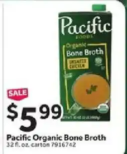 Stop&Shop Pacific organic bone broth offer