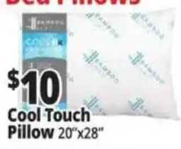 Ocean State Job Lot Bamboo Cool Touch Pillow offer